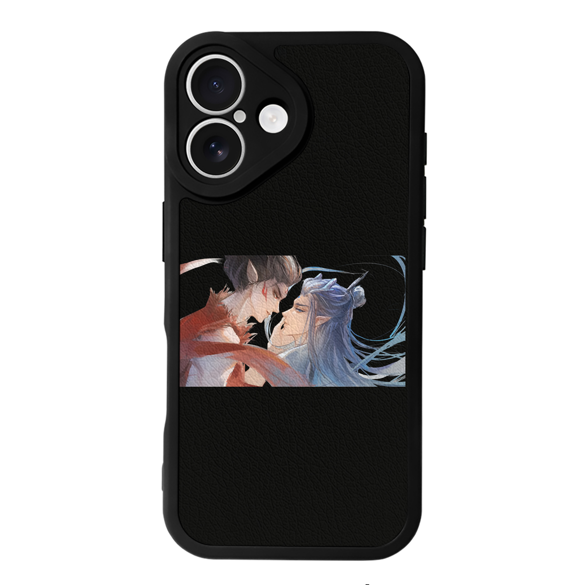 （画像用） Ne Zha 2 ナタ 魔童の大暴れ 【iPhone 16シリーズ対応】シリコンスマホケース（レザー調） 材質：シリコン